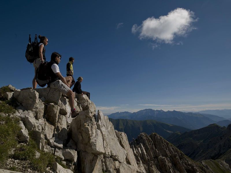 Trekking in Roncone Cima Corona Trekking in Roncone Cima Corona